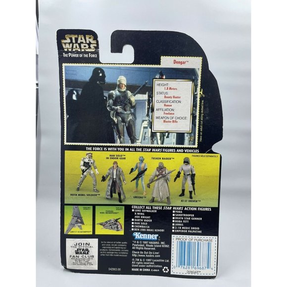 Kenner Star Wars Dengar With Blaster Rifle Action Figure - Picture 2 of 4